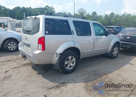 2005 Nissan Pathfinder Xe из США, поврежденный, VIN 5N1AR18W05C751884